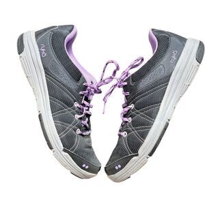 Ryka Purple & Gray Athletic Shoes